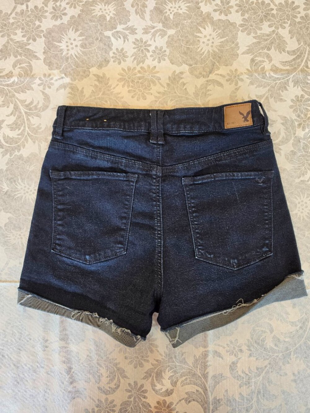 American Eagle Outfitters Super Stretch Shortie Jean Shorts Size 10